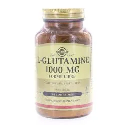 SOLGAR L-Glutamine 1000 mg Forme Libre 60 Comprimés