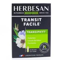 HERBESAN Transiphyt Transit Facile 60 gélules