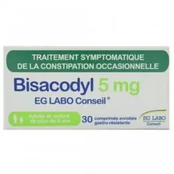 EG LABO Bisacodyl 5 mg x30 comprimés