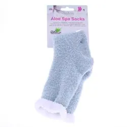 AIRPLUS Femme - Chaussettes hydratantes à l'aloe vera 36 - 41 Bleues