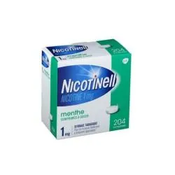 NICOTINELL NICOTINELL menthe 1mg Boîte de 204 comprimés