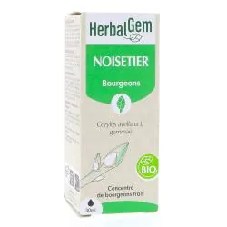 HERBALGEM Concentré de bourgeons frais - Noisetier bourgeons Bio 30ml