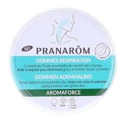 PRANAROM Aromaforce - Gommes Respiration bio 45g