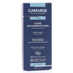 GAMARDE Homme - Fluide anti-imperfections bio 40g