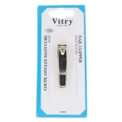 VITRY Nail Care - Coupe-ongles manucure extra plat doré