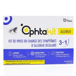 OPHTAKIT Allergie kit de prise en charge des symptômes 3 en 1