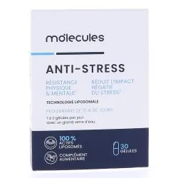 MOLECULES Anti-Stress 30 gélules