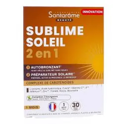 SANTAROME Sublime Soleil 2en1 x30 Comprimés