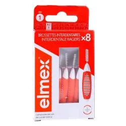 ELMEX Brossette Interdentaire taille 1 0.7mm, 8 unités