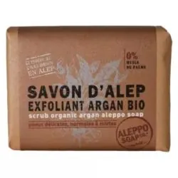 TADE AlleppoSoap - Savon d'Alep Exfoliant Argan Bio 100g
