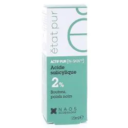 ETAT PUR Actif pur - Acide Salicylique BHA 2% 15ml