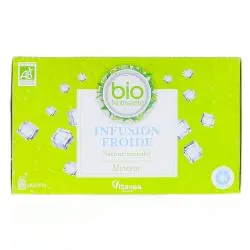 VITAVEA Infusion Froide Bio Saveur Menthe Minceur x20 sachets