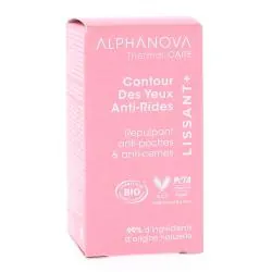 ALPHANOVA Thermal Care - Contour des yeux anti-rides lissant+ bio 15ml