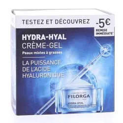FILORGA Hydra-Hyal - Gel crème de jour hydratante repulpante 50ml offre spéciale -5€