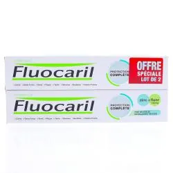 FLUOCARIL Dentifrice Protection complète lot de 2 tubes 75ml