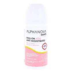 ALPHANOVA Santé - Roll-on bébé anti-moustiques 30ml