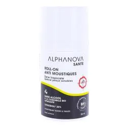ALPHANOVA Santé - Roll-on anti-moustiques zone tropicale 40ml
