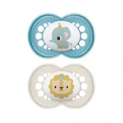 MAM Original Animaux - 2 Sucettes +6 Mois Ref 27