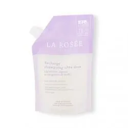 LA ROSÉE Recharge shampoing ultra-doux à la kératine végétale et aux graines de lin BIO 400ml