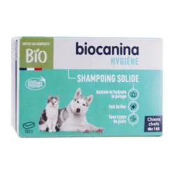 BIOCANINA Hygiène - Shampooing Solide Chiens et Chats 100g