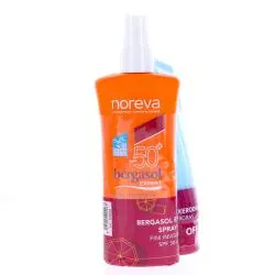 NOREVA Noreva Spray Solaire Fini Invisible SPF50+ 125ml + Xerodiane AP+ Surgras Liquide Doux 100ml Offert
