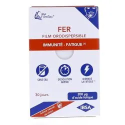 IBSA FilmTec Fer 14mg x30 films orodispersibles