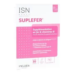 ISN Suplefer Fer & Vitamines B x30 gélules