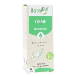 HERBALGEM Concentré de bourgeons frais - Orme bourgeons Bio 30ml