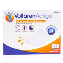 VOLTAREN Actigo - Patch anti inflammatoire 140mg x5