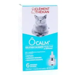 CLEMENT THEKAN Ô Calm Solution calmante pour chat à diffuser recharge