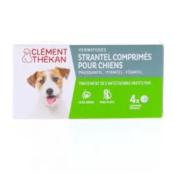 CLEMENT THEKAN Strantel Comprimés pour chien x4 comprimés