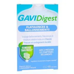 GAVIDIGEST Flatulences et ballonnements x15 gélules