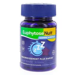 EUPHYTOSE Nuit x30 gummies myrtille