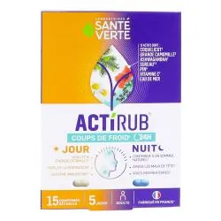 SANTE VERTE Actirub Jour et Nuit x15 comprimés