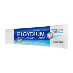 ELGYDIUM Dentifrice junior bubble 7/12ans 50ml