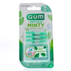 GUM Soft-Picks Comfort Flex bâtonnet interdentaire Médium x40