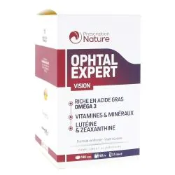 PRESCRIPTION NATURE Ophtal Expert vision 180 capsules