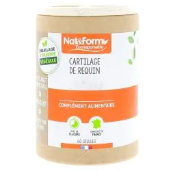 NAT & FORM Ecoresponsable - Cartilage de requin 300mg x60 gélules