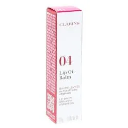 CLARINS Lip oil balm - Baume à lèvres 2.9g 04 - almond