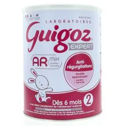 GUIGOZ Expert AR Lait Anti-Régurgitations Mix 2ème âge dès 6 mois 780g