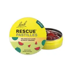 LES FLEURS DE BACH Rescue - Pastilles Saveur Pastèque 50g