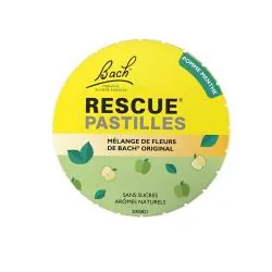 LES FLEURS DE BACH Rescue - Pastilles Saveur Pomme - Menthe 50g