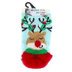 AIRPLUS Enfants - Chaussettes taille 26-31 renne