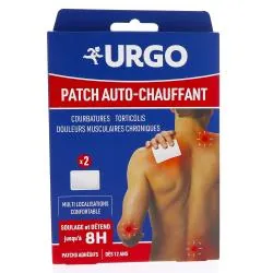 URGO Patch Auto-Chauffant 8h x2 multi-zone