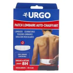 URGO Patch Auto-Chauffant 8h x2 lombaire