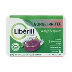 LIBERILL Gorge irritée - Gommes sans sucre 50g