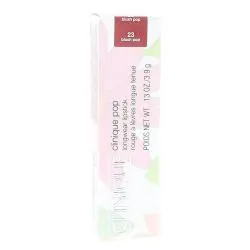 CLINIQUE POP™Rouge à lèvres intense + Base lissante 2 en 1 tube N°23 (Blush pop) stick 3,9g