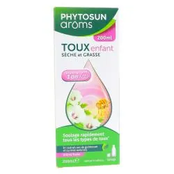 PHYTOSUN Arôms sirop enfant toux sèche et grasse 200ml