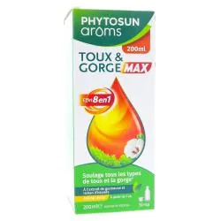 PHYTOSUN AROMS Sirop Toux & Gorge Max 200 ml