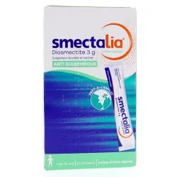 SMECTALIA Anti-Diarrheique 3g citron menthe x12 sachets